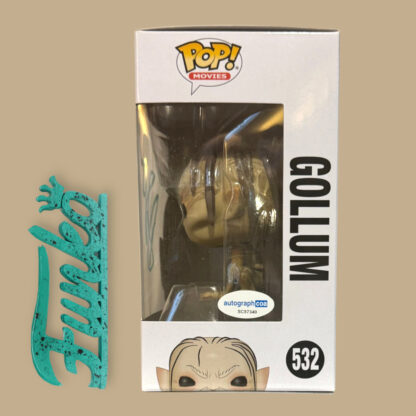 Lord of the Rings - Gollum signed by Andy Serkis - ACOA Certified - Image 2
