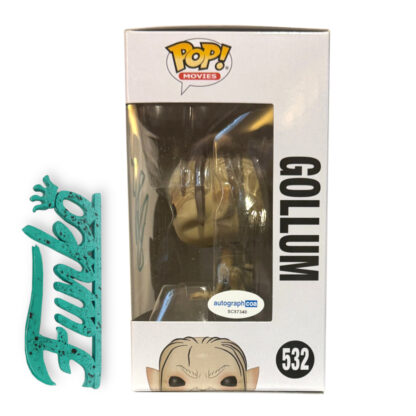 Lord of the Rings - Gollum signed by Andy Serkis - ACOA Certified - Image 3