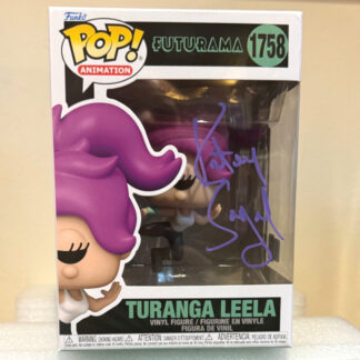 Leela Futurama - signed by Katey Segal (voice actor) OC certified