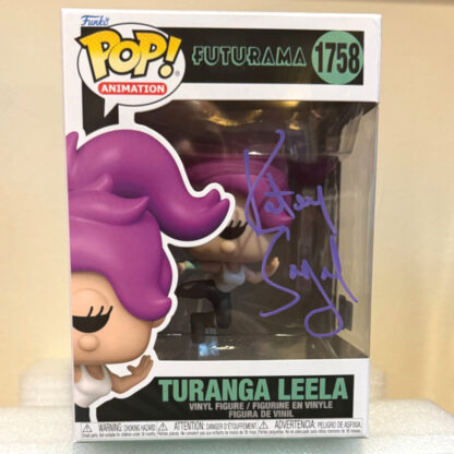 Leela Futurama - signed by Katey Segal (voice actor) OC certified